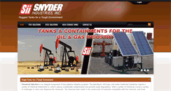 Desktop Screenshot of oilfieldproductiontanks.com